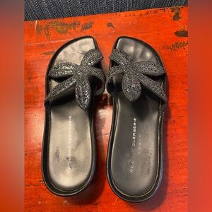 Robert Clergerie sandals with sequinned starfish